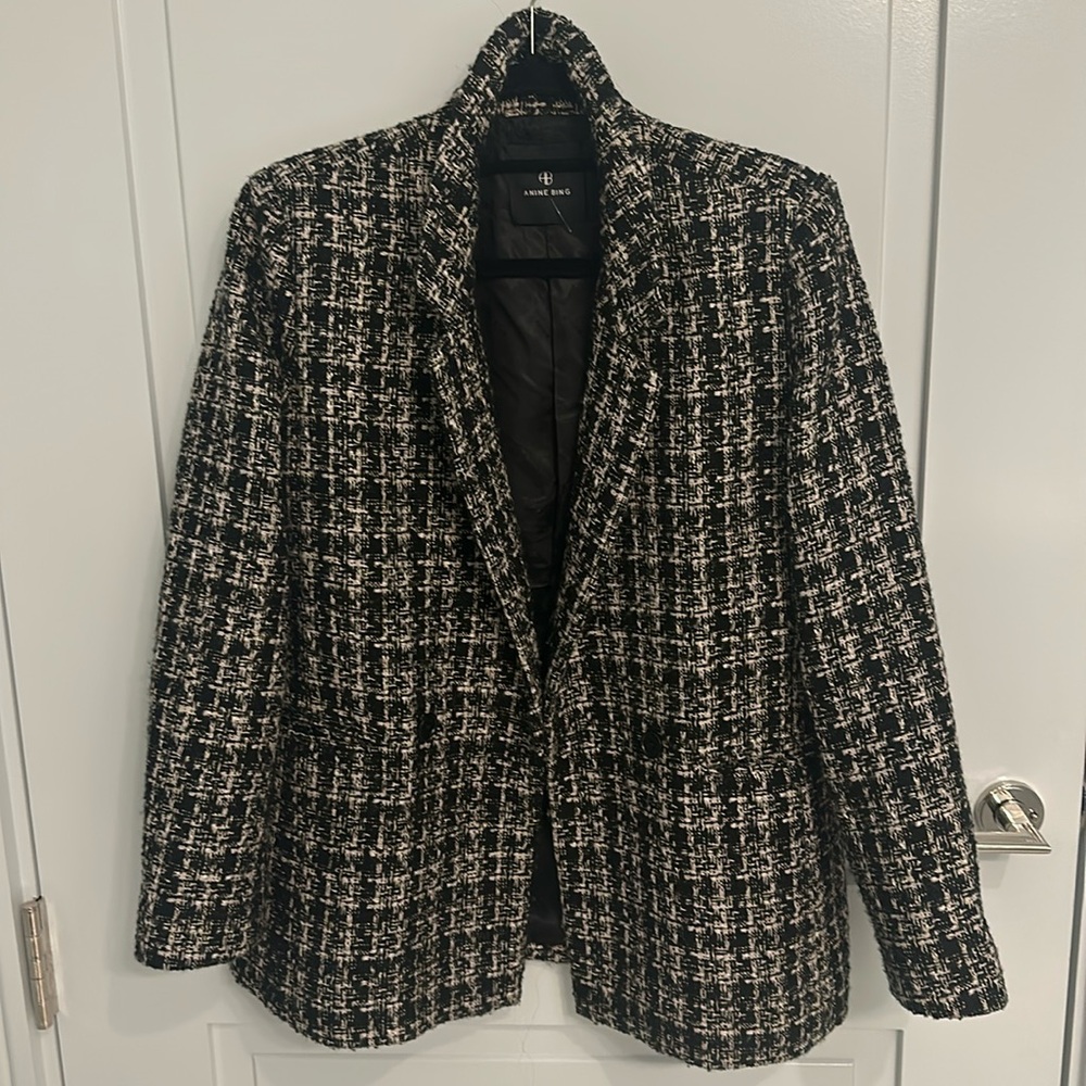 Anine Bing tweed blazer